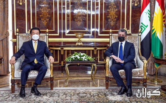 سەرۆکی حکوومەتی هەرێمی کوردستان پێشوازی لە کونسوڵی گشتیی کۆریای باشوور كرد