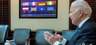 سەرۆکی ئەمەریکا لەگەڵ سەرکردە ئەوروپیەکان باس لەسزادانی ڕووسیا دەکات لەئەگەر هێرشكردنە سەر ئۆکرانیا