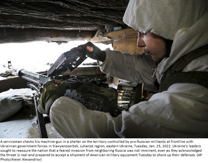 Ukrainian leaders: Stay calm, Russian invasion not imminent