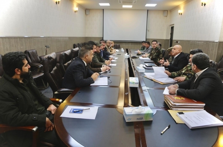 Derbarê pêngavên çaksazî û yekxistina Pêşmerge de civînek birêve çû