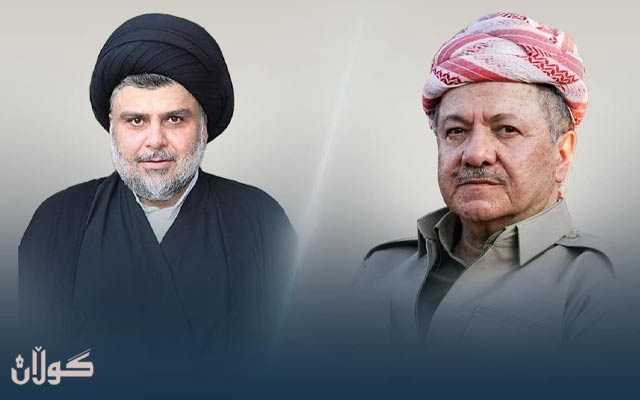 سەرۆك بارزانی و ڕێبەری ڕەوتی سەدر لەڕێی تەلەفۆنەوە بارودۆخی سیاسی تاوتوێ دەكەن