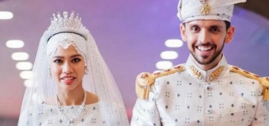 شاب عراقي يتزوج ابنة سلطان بروناي في حفل زفاف ملكي