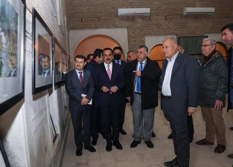 هونەرمەندی شێوەكار (فەیسەل عوسمان) پێشانگەیەكی تایبەتی كردەوە