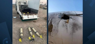 Bi 6 mûşekan êrişî binkeya hêzên Amerîkayê kirin