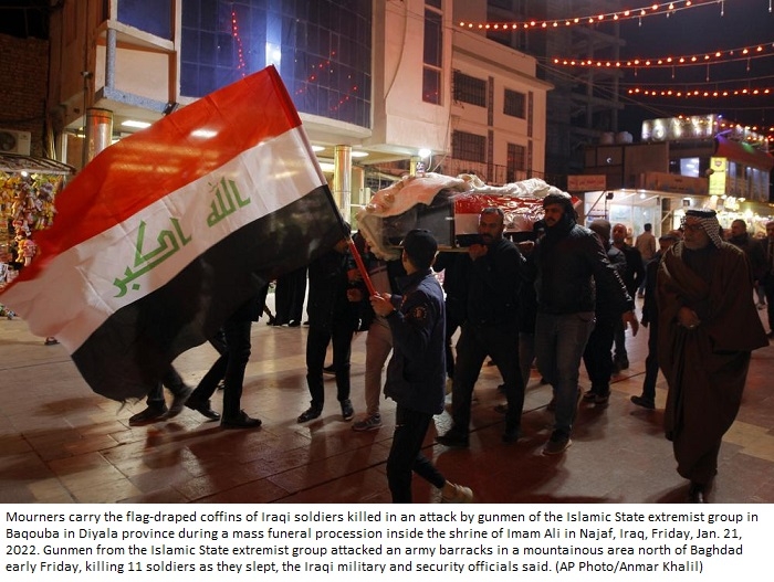 Iraqi airstrikes kill 9 IS militants, including 4 Lebanese