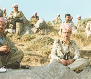 ئیدریس بارزانی  برووسكەی ناو هەورێكی ڕەش