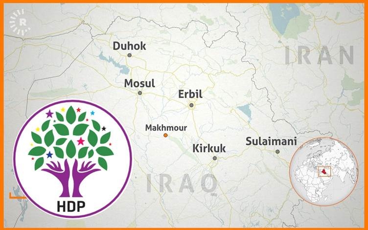 HDPê êrişên li ser Şingal, Mexmûr û Dêrikê şermezar kir