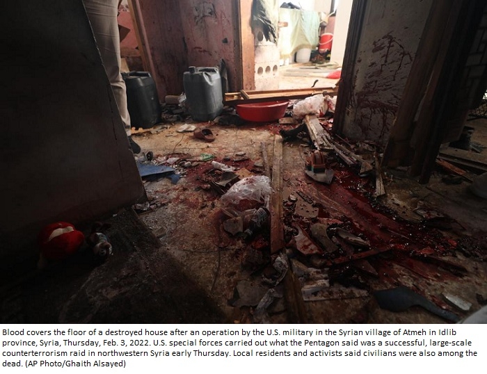 US forces launch raid in Syria, civilians also reported dead