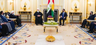 سەرۆکی حکومەتی هەرێمی کوردستان پێشوازی لە شاندێکی باڵای ئەنجومەنی باڵای ئیسلامی عێراق دەکات