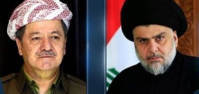 في اتصال هاتفي الصدر يؤكد للرئيس بارزاني على 