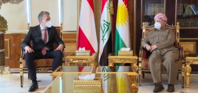 الرئيس بارزاني ووفد الخارجية النمساوية يبحثان مستجدات العراق والمنطقة