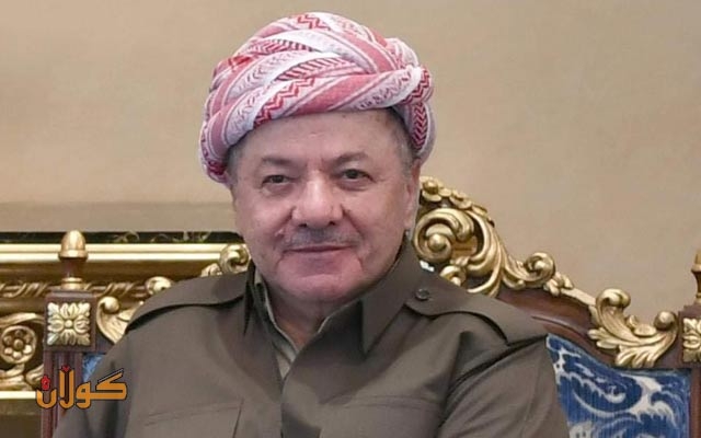 پەیامی پیرۆزبایی سەرۆك بارزانی بۆ ڕابەری بزووتنەوەی ئیسلامی لە كوردستان