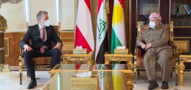 Serok Barzanî li gel şandeke Nemsayî civiya