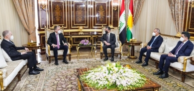 Serokwezîr li gel şandeke Nemsayî civiya