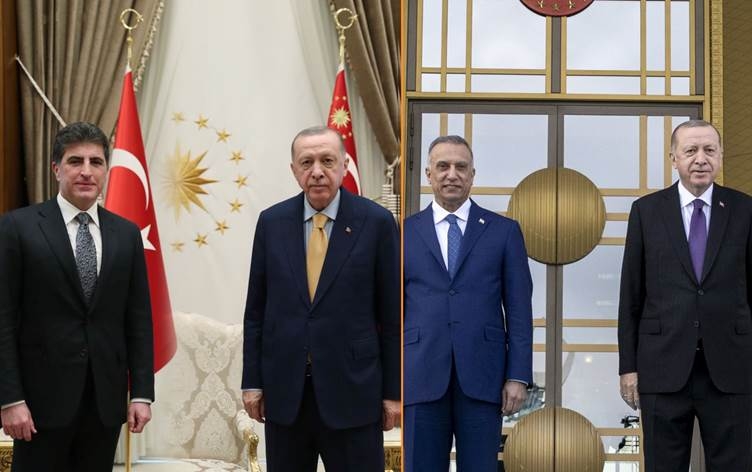 الكاظمي ونيجيرفان بارزاني يتمنيان الشفاء لاردوغان