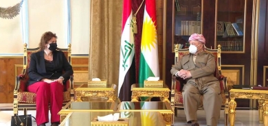 الرئيس بارزاني ومسؤولة أوروبية يبحثان تذليل عقبات العملية السياسية في العراق