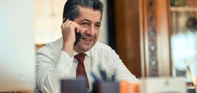 مسرور بارزاني يهنئ فريق أربيل بعد ظفره بالثلاثية في الدوري الممتاز