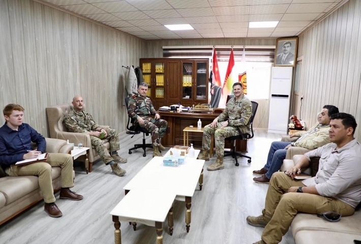 Wezareta Pêşmerge û berpirsekî Hêzên Hevpeyman civiyan