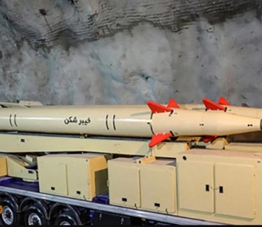 ئێران مووشەكێكی نوێی دوورمەودای بە ناوی خەیبەر شکێن دروست كردووە