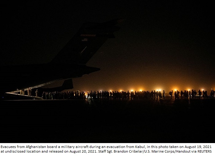 Afghan refugees in UAE protest for third day, call for U.S. resettlement