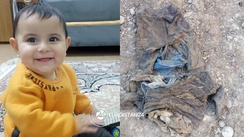 Termê zarokê 10 mehî hat dîtin