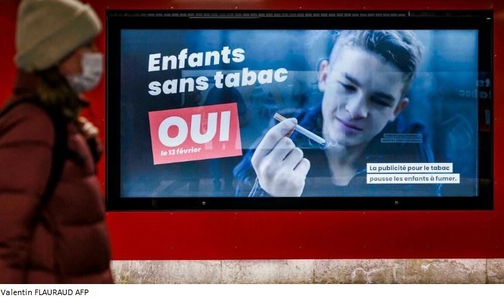 Swiss vote on banning tobacco advertising, animal testing