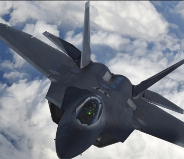 ئەمریكا  فڕۆكەی جەنگیی  جۆری ئێف-22 ی ناردە ئیمارات