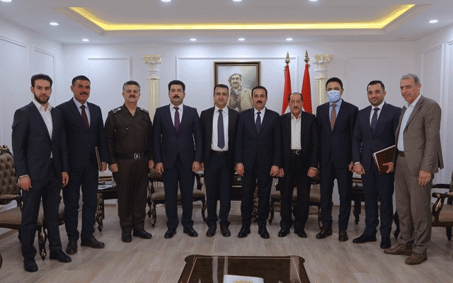 لە ڕێوڕەسمێكدا هەر دوو قائیمقامی عەنکاوە و پیرمام بە فەرمی دەست بەكار بوون