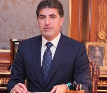 په‌يامێك له‌ سه‌رۆك نێچيرڤان بارزانييه‌وه‌