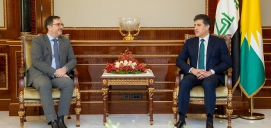 President Nechirvan Barzani and UK Ambassador discuss developments in Iraq