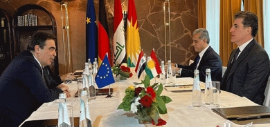 سه‌رۆكى هه‌رێمى كوردستان و جێگرى سه‌رۆكى كۆمسيۆنى ئه‌ورووپا كۆبوونه‌وه‌ ‌