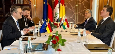 President Nechirvan Barzani meets with Germany’s Minister of State for Foreign Affairs