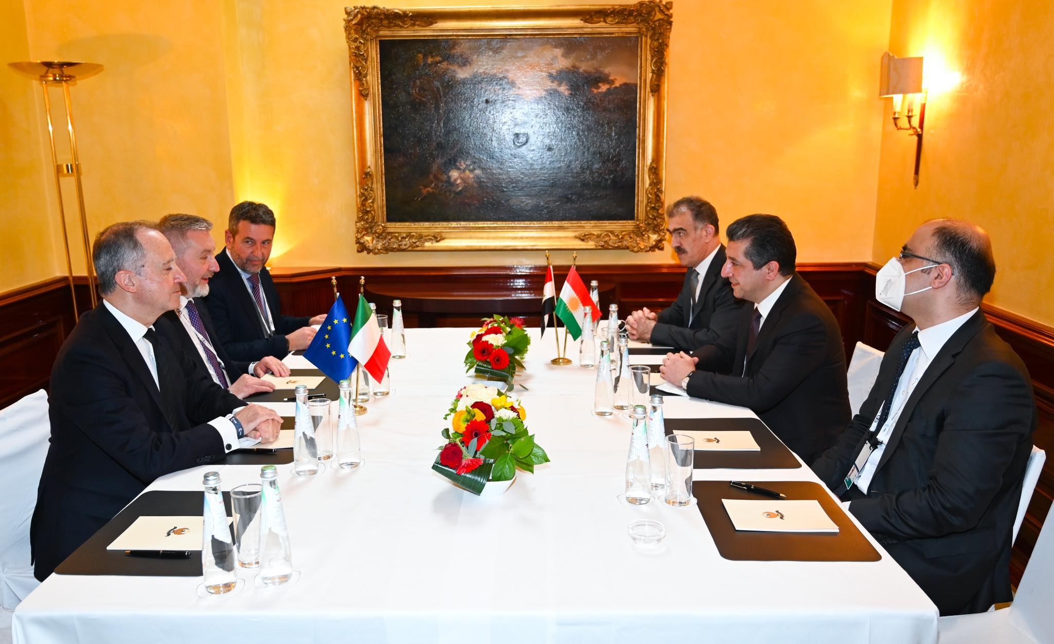 رئيس حكومه‌ كوردستان يجري عده‌ لقاءات بمۆتمر ميونخ