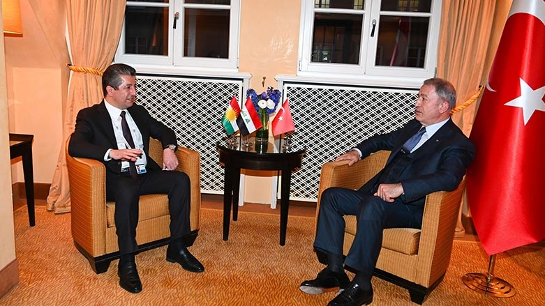 Serokwezîr Mesrûr Barzanî ligel Wezîrê Berevanî yê Tirkiyê civiya