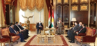 سەرۆك بارزانی پێشوازی لە شاندێكی باڵای حزبی شیوعیی عێراق دەكات