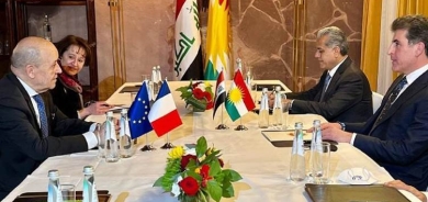 Serok Nêçîrvan Barzanî li gel Wezîrê Derveyê Fransayê civiya