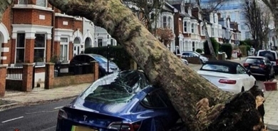 بە هۆی هەڵكردنی ڕەشەبای ئیۆنس پارێزگاری له‌نده‌ن هاووڵاتیان ئاگادار دەكاتەوە