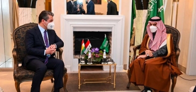 PM Masrour Barzani meets Saudi Foreign Minister