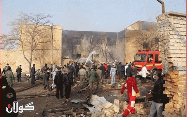 فڕۆکەیەکی جەنگی لە تەبرێز کەوتە خوارەوە / سێ کەس گیانیان لەدەستدا