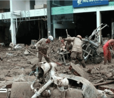 قوربانیانی لافاوی بەڕازیل دەگاتە 165كەس