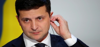 أول تصريح من رئيس أوكرانيا بعد بدء الغزو الروسي