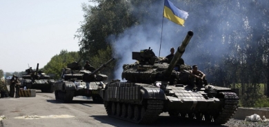 أوكرانيا تعلن بدء الاجتياح البري الروسي لأراضيها