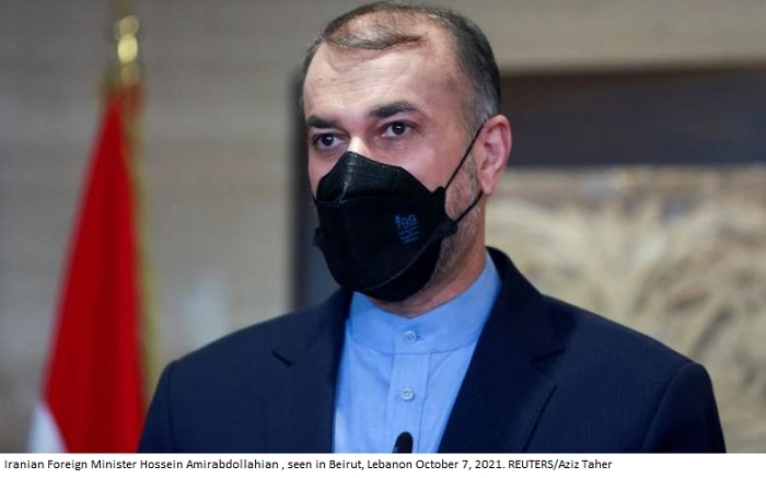 Iran's foreign minister says war in Ukraine caused by NATO provocation - Twitter