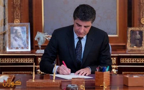 سەرۆك نێچیرڤان بارزانی ڕۆژی هەڵبژاردنی خولی شەشەمی پەرلەمان دیاری دەكات