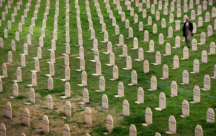 رفات 763 من ضحايا القصف الكيمياوي لحلبجة موجودة في إيران