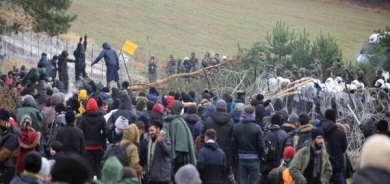 دەسەڵاتدارانی پۆڵەندا ڕێگری لە هاووڵاتییانی عێراقی دەكەن لە خاكی ئۆكڕانیاوە بۆ وڵاتی پۆڵەندا
