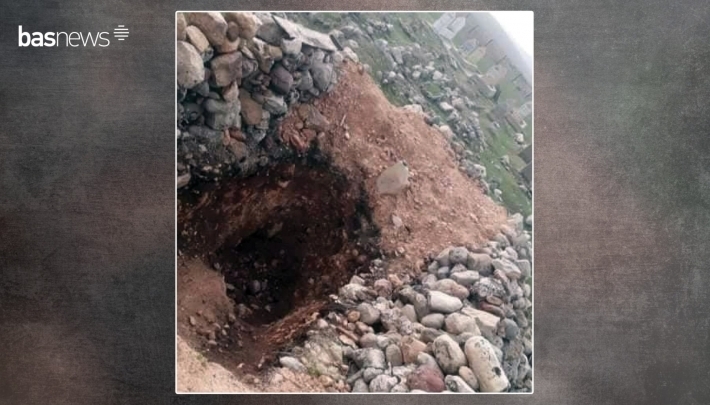 Li Akrê tirbeka kevnar bi behane dîtina zêrr hat wêrankirin