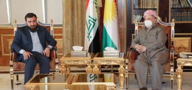 الرئيس بارزاني يبحث أوضاع العراق مع وفد من 