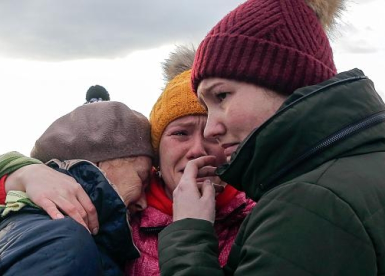 هێرشی ڕووسیا بۆ سەر ئۆکرانیا تا ئێستا بووەتە هۆی کوژرانی خەڵكانێكی زۆر و هەزارانی ئاوارە کردووە.