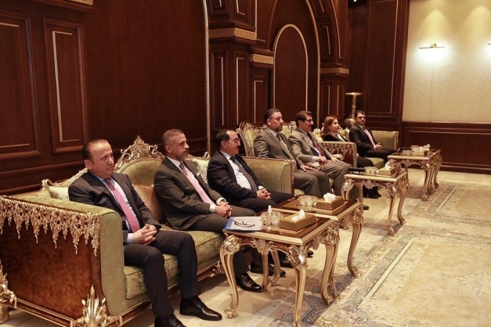 Şandeya PDKê li gel Hevpeymaniya Siyade û Tevgera Sedir civiya